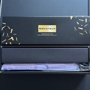 Purple Wavytalk Cool Curl Airflow Styler and Straightener